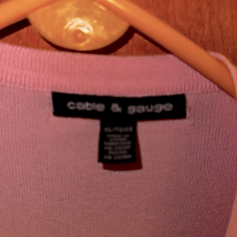 Open Front Button Sweater - image 3